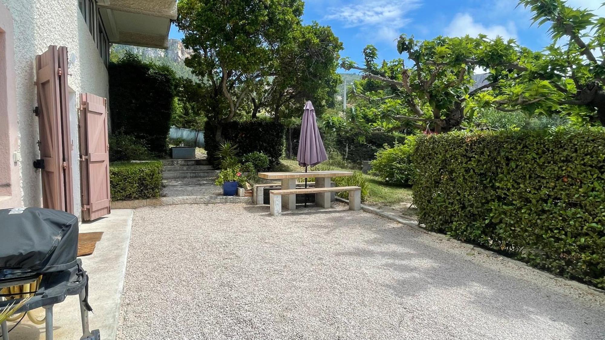 Large Private Garden, Quiet 2-Bedroom Apartment, Air Conditioning, Wifi, Parking Cassis Zewnętrze zdjęcie